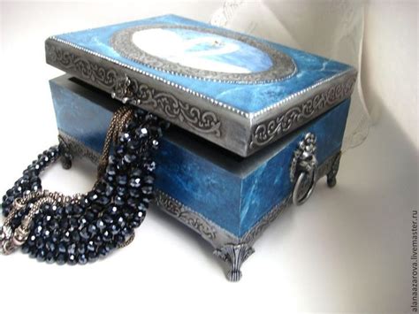 Шкатулка большая с секретом 'Счастливая пара