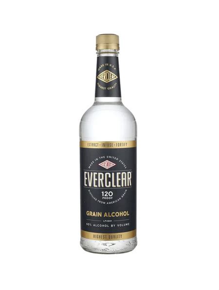 Everclear Alcohol 120Pf 750ml – Liquor Mates