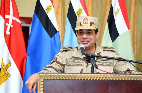 Egypt's Sisi rallies troops in Sinai, wearing army uniform | Middle East Eye