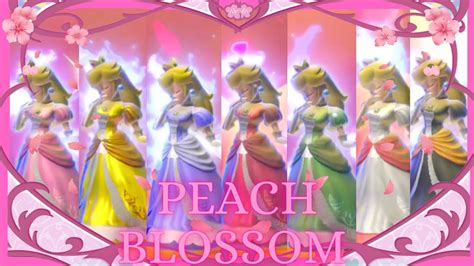 ️smash Bros Ultimate Peach Blossom All Peach Alts ️ Youtube