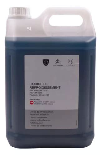 Anticongelante Refrigerante Peugeot Citroen Original 5l Cuotas Sin