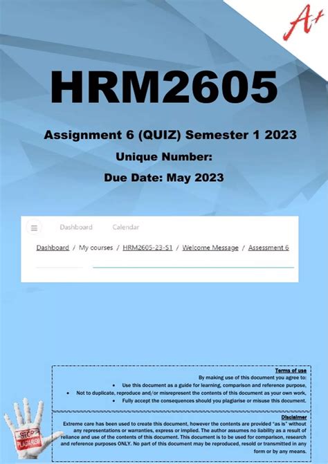 Mrl Assignment Complete Answers Semester Due