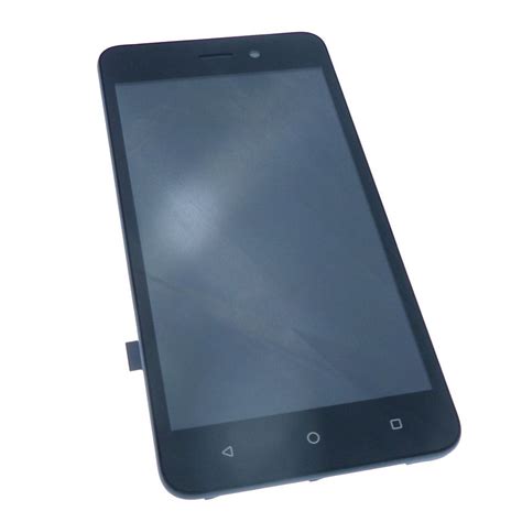 Glass Touch Screen And Lcd Screen Black For Wiko Assembled Sunny W K