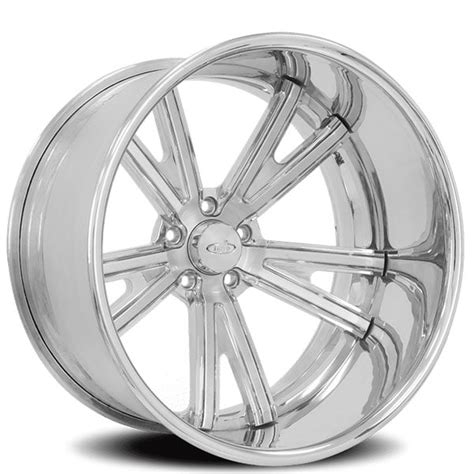 26 Intro Wheels Infamous Exposed 5 Polished Welded Billet Rims Int003 11