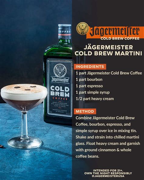 Jägermeister Cold Brew Martini | Jägermeister