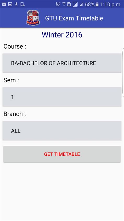 Practical Exam Time Table Gtu 8