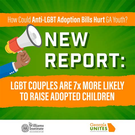 New Report From Uclas Williams Institute Same Sex Couples More Likely To Foster And Adopt