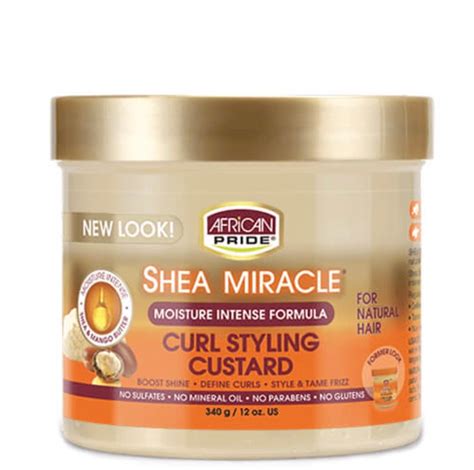 African Pride Shea Miracle Moisture Intense Curl Activator Moisturizing Jelly