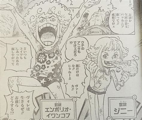 One Piece 1096 Raw 20 ans d histoire révélé dans un chapitre Date