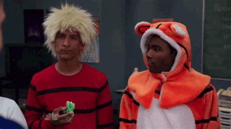 Abed And Troy From Community As Calvin And Hobbes Iconic Halloween