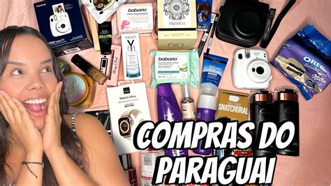 Compras Do Paraguai Comprei Muita Coisa Vem Ver Compras YouTube