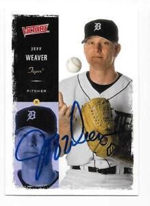 JEFF WEAVER 2000 VICTORY AUTOGRAPHED SIGNED # 288 TIGERS | eBay