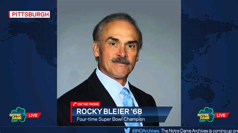 Rocky Bleier ‘68 Interview Notre Dame Day 2015 Youtube