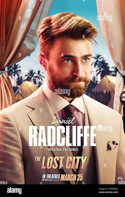 THE LOST CITY, (aka LOST CITY OF D), character poster, Daniel Radcliffe ...