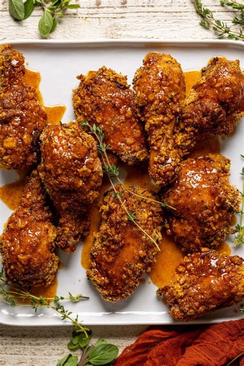 Crispy Southern Hot Honey Fried Chicken Orchids Sweet Tea