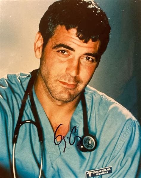 ER George Clooney signed photo | EstateSales.org