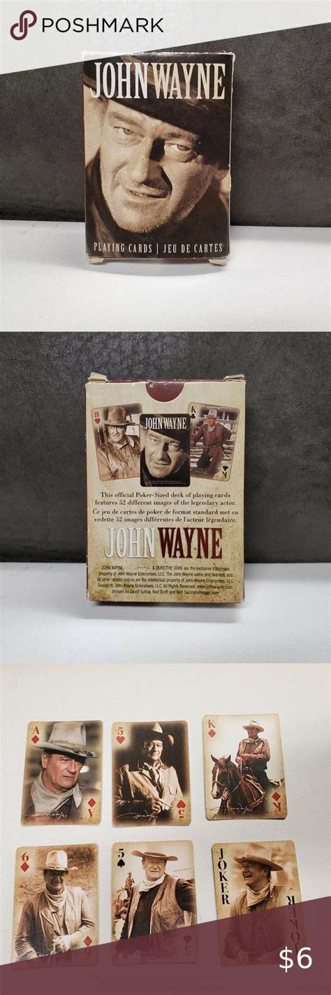 Cards - John Wayne Playing Cards - Complete