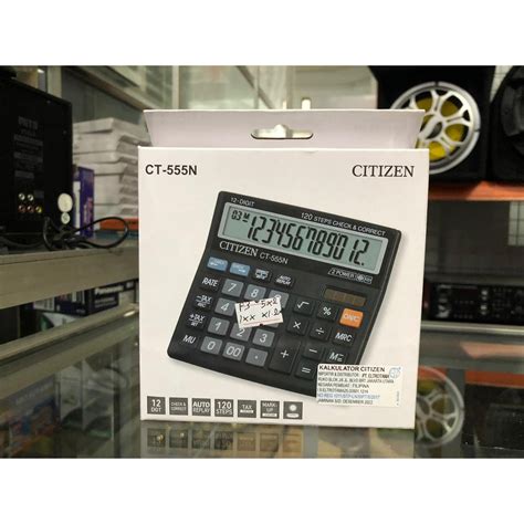 Jual Kalkulator Citizen Ct N Shopee Indonesia