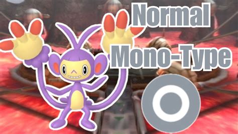 Normal Mono Type Pokemon Battle Revolution YouTube