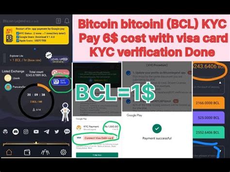 How To Complete KYC Verification Of Bitcoin Bitcoinl BCL Pay 6 Fee