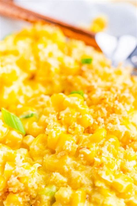 Easy Scalloped Corn Casserole Recipe Kitchen Divas Scalloped Corn