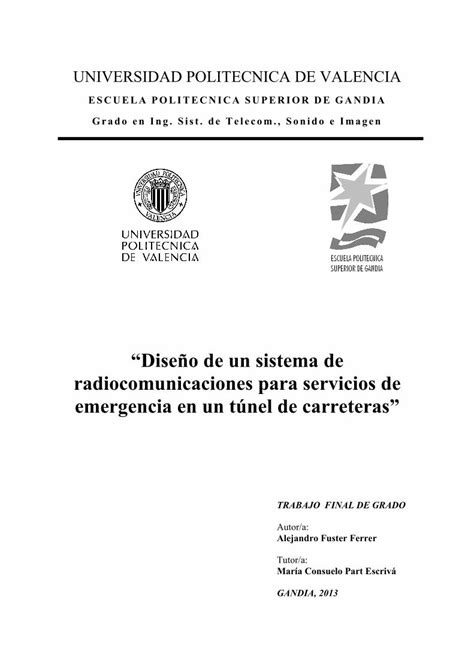 Pdf Dise O De Un Sistema De Radiocomunicaciones Para Dokumen Tips