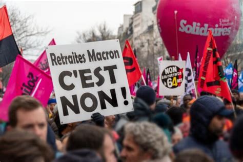 R Forme Des Retraites La Manifestation D Bute Paris Des Heurts