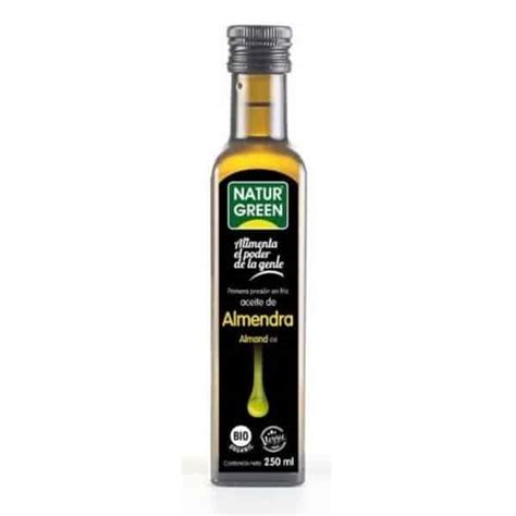 Aceite De Almendra Bio 250 Ml NaturGreen ECO Supermercat Ecològic