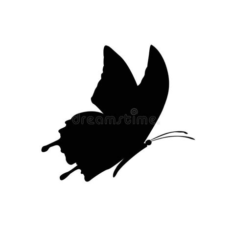 Conjunto Vectorial De Siluetas De Mariposa Ilustraci N Del Vector