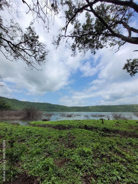 Lonar Lake, also known as Lonar crater, is a notified National Geo ...