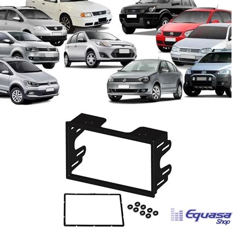 Moldura Para Painel Din Golf Polo Fox Ecosport Fiesta Bora Passat