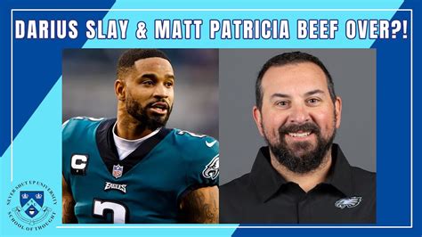 Darius Slay Matt Patricia Beef Over Now On Same Team Again