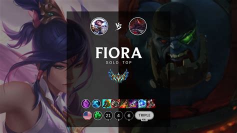 Fiora Top Vs Sion Na Challenger Patch Youtube