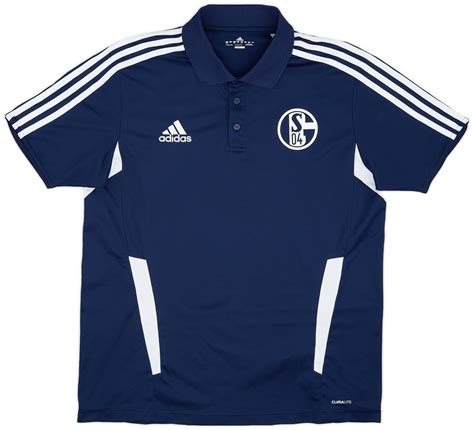 Schalke Adidas Polo Shirt L