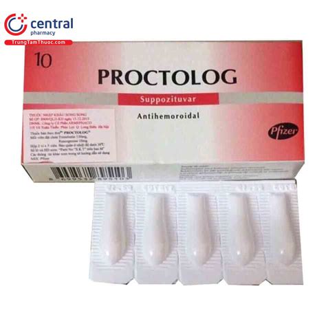 Rất Hay ChÍnh HÃng Thuốc đặt Proctolog Điều Trị Bệnh Trĩ