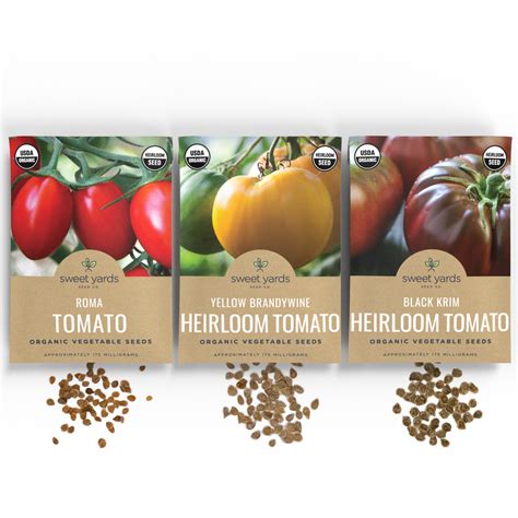 Heirloom Tomato Seeds Variety - 9 Packets – Sweet Yards