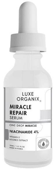 Full Ingredients List Luxe Organix Miracle Repair Serum