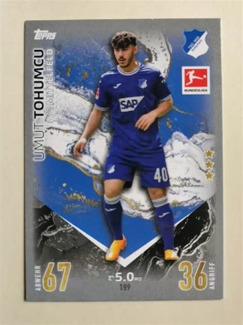 Topps Match Attax Bundesliga Karte Umut Tohumcu