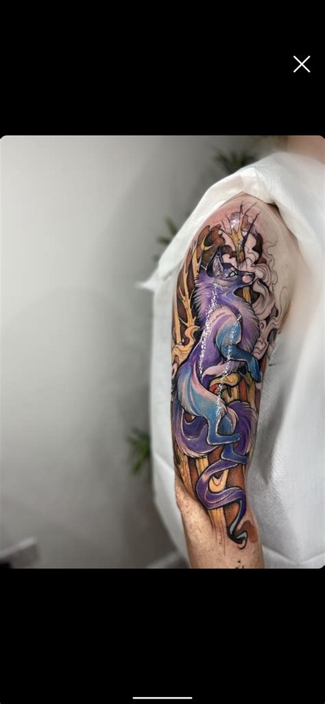 Fox Spirit, by @inkedbyazja, at Exotic Tattoo studio Nottingham : r/tattoo