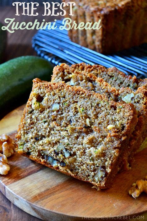 Best Moist Zucchini Bread