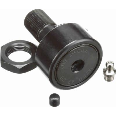 McGill MCFR 47A SB Crowned Metric Cam Follower Stud Mount Roller