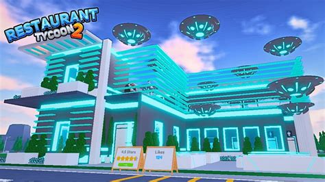 New Update Sci Fi Restaurant In Restaurant Tycoon Roblox Youtube