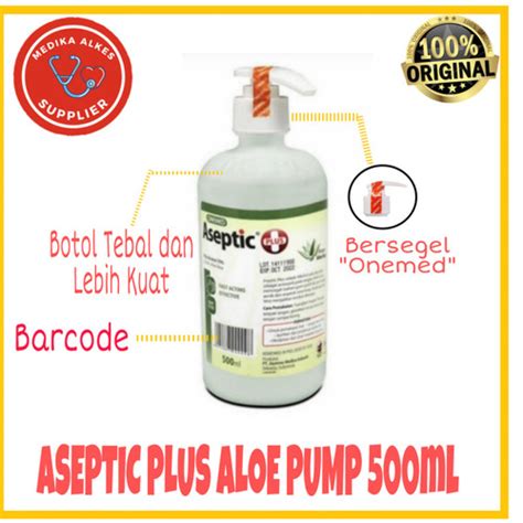 Jual Aseptic Plus Aloe Vera Onemed Pump Ml Kota Semarang Medika