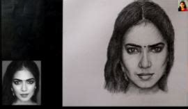 Portrait Drawing Thumbnail Ramyasadasivams Art Gallery