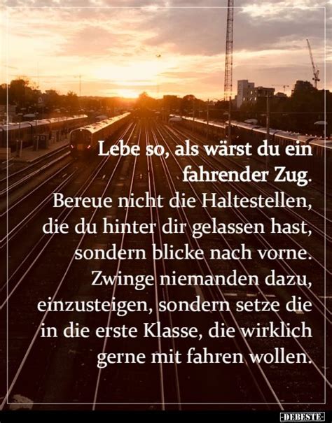 Spruch Zug Des Lebens