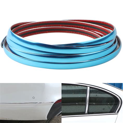 Chrome Styling Moulding Trim Strip Auto Body Chrome Molding Strip Heat Resistant Car Door