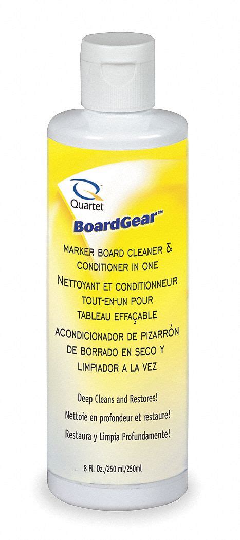 Dry Erase Board Cleaner and Conditioner, Removes Ink Stains and Shadows, 8 oz - Grainger