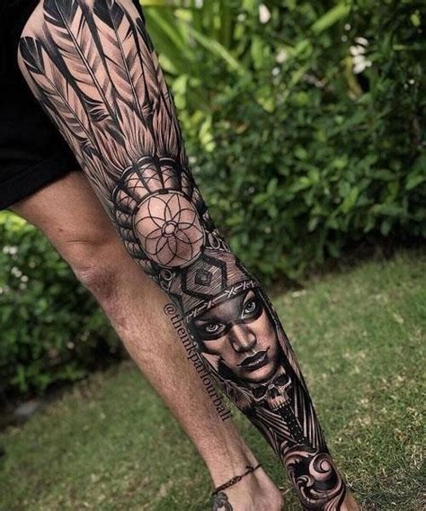 Details More Than 81 Male Leg Tattoos Latest Vn