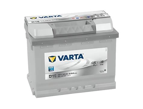 Varta Batterie Auto D15 Droite 12v 63ah 610a VARTA