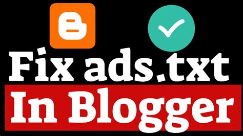 How To Fix Ads Txt In Blogger Earning At Risk Adsense YouTube